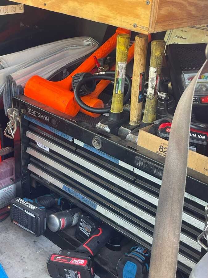 PawPaw's mobile mechanic tool setup